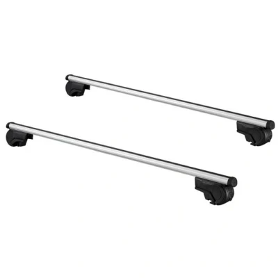 Afbeelding van Twinny Load Dakdragerset universeel Aluminium Driver 124cm voor auto&#039;s met railing