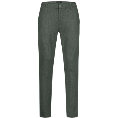 Afbeelding van Jeff Chino, Heren, Maat: 29x30, Green herringbone