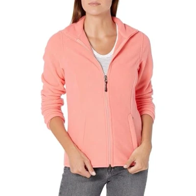 Afbeelding van Amazon Essentials Dames Classic Fit Full Zip Polar Soft Fleece Jacket (verkrijgbaar in grote maten), koraalroze, Small