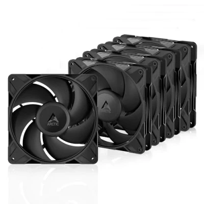 Afbeelding van ARCTIC P14 Pro PST (5 Pak) Krachtige Premium Ventilator, 140 mm PWM PC Fan met Y Kabelsplitser, Casefan, 4002500 rpm, 0 rpm