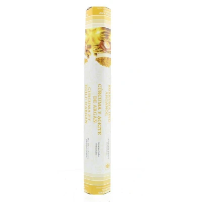 Afbeelding van Green Tree Wierook tumeric argan oil 20 stuks