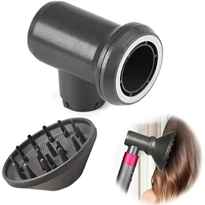 Afbeelding van GYing Diffuser en adapter voor Dyson Airwrap Styler in een combinatie van haardroger