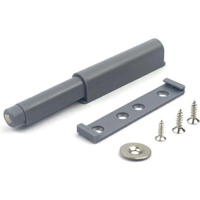 Afbeelding van Druksnapper met magneet 37 mm,Grijs