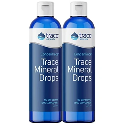 Afbeelding van Trace Minerals ConcenTrace Minerale Druppels (237 ml) (237ml Pack van 2)