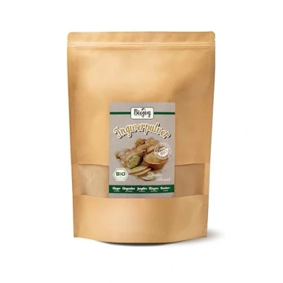 Afbeelding van Biojoy BIO Gemberpoeder (1 kg), gemberwortels gemalen (Zingiber officinale)