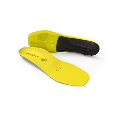 Afbeelding van Superfeet Carbon Pro Hockey Insoles, Fiber Professional Performance Inserts for Skate, Unisex, Blaze Yellow, D (UK 6 7.5)