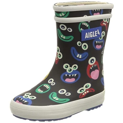 Afbeelding van Aigle BABY FLAC PLAY Unisex Regenlaarzen voor kinderen, Maat: 19, Blue Natuurrubber