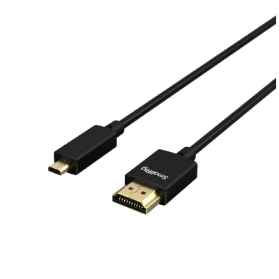 Afbeelding van SmallRig Ultradunne 4K HDMI datakabel (D naar A) (100cm) 4795 (1 m, HDMI), Videokabel