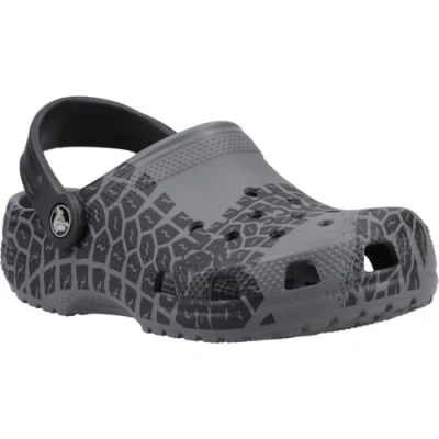 Afbeelding van Crocs Classic Clogs Slippers grijs Rubber Maat 35