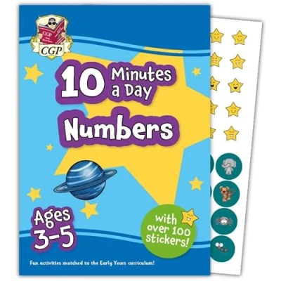 Afbeelding van 10 Minutes a Day Numbers for Ages 3 5 (with reward stickers)