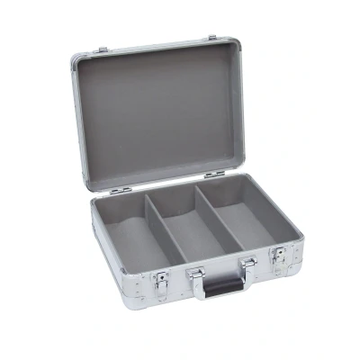 Afbeelding van Roadinger cd koffer opbergsysteem zilver case