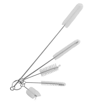 Afbeelding van Pssopp 5 Stks Aquarium Pijp Reinigingsborstel Rvs Water Filter Pijpborstel Voor Reiniging Waterpomp Buis Flexibele Slang Cleaner