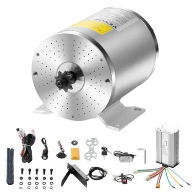 Afbeelding van VEVOR 1800W borstelloze DC motorkit 48V 4500RPM met controller