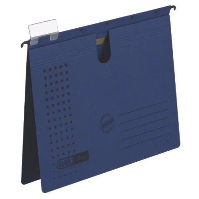 Afbeelding van ELBA gerecycled karton voor DIN A4 Hanghaak. 5 Stuk donkerblauw