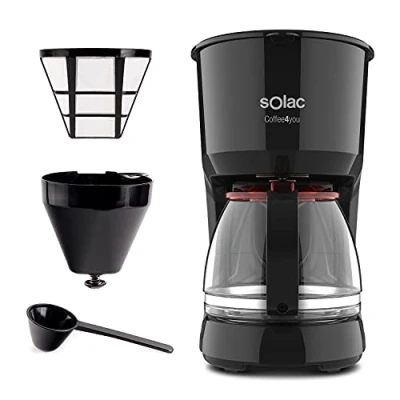 Afbeelding van Drip Koffiemachine Solac Coffee4you CF4036 1,5 L 750 W Zwart
