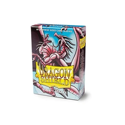 Afbeelding van Dragon Shield Card Sleeves: Japanese Matte Pink (59x86mm) 60 stuks