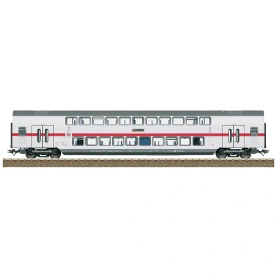 Afbeelding van TRIX H0 23256 dubbeldeksrijtuig IC2 van de DB AG DBpza 682.2, 2e klas