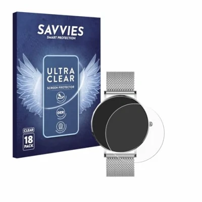 Afbeelding van Savvies Screenprotector voor Watcho Ultra Pro Folie Beschermfolie transparant (18 Stuks)