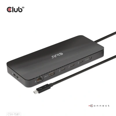 Afbeelding van Club 3D Thunderbolt 4 Certified 11 in 1 Docking Station