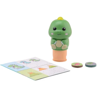 Afbeelding van 100 dino sticker stamper 24579