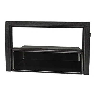 Afbeelding van tomzz Audio 2450 006 Radio installatie frame geschikt voor Skoda Fabia 6y van facelift 2004 tot 2007, zwart