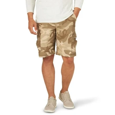 Afbeelding van Lee Heren Extreme Motion Crossroad Cargoshorts Cargos, New Mountain Lion Camo, 52