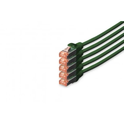 Afbeelding van Cat6 sFTP netwerkkabel 10 meter Groen