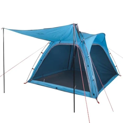 Afbeelding van vidaXL Tent 4 persoons waterdicht snelontgrendeling blauw