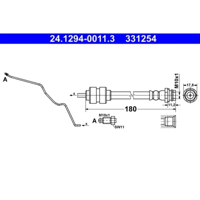 Afbeelding van Remslang ATE 24.1294 0011.3