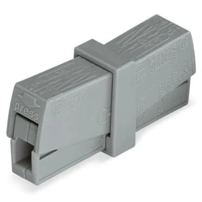 Afbeelding van WAGO Service klem 224 201 Nominale doorsnede: 2,5 mm², voor enkel en fijndradige geleiders, 50 stuks, lichtzijde geschikt alle soorten omgevingstemperatuur max. 60 C