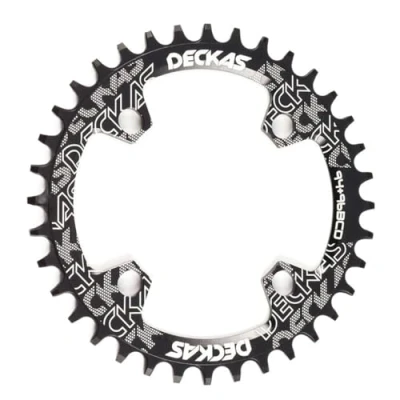 Afbeelding van kettingblad 94+96 BCD Fiets Kettingwiel Rond/Ovaal 32T 34T 36T 38T smal breed (Maat: 36T, kleur: 9496bcd rond zwart)