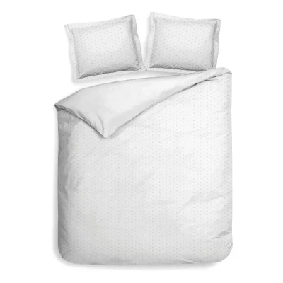 Afbeelding van Heckett Lane Dekbedovertrek Punto White 260 x 200/220