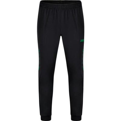 Afbeelding van Polyesterbroek Challenge Zwart/sportgroen / 3XL