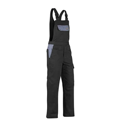 Afbeelding van Blaklader Bretelbroek Industrie 2665 1210 Zwart/Grijs