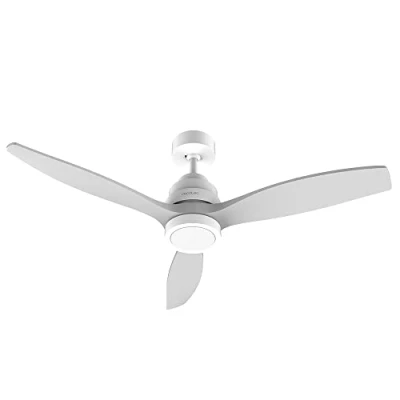 Afbeelding van Cecotec plafondventilator EnergySilence Aero 5200 White Design. 40W, diameter 132 cm, DC motor, LED licht, 6 snelheden, timer tot 8 uur, afstandsbediening, winterfunctie, wit