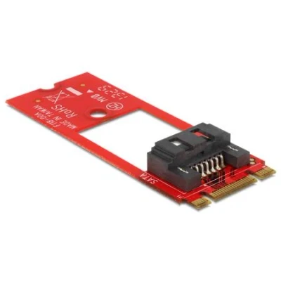 Afbeelding van M.2 NGFF naar 7 Polig SATA adapter Delock