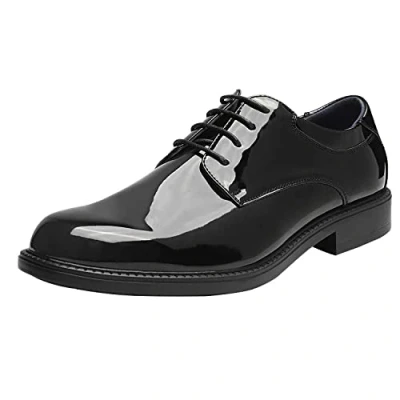 Afbeelding van Bruno Marc Herenkostuumschoenen, veterschoenen.,Size 45,Helder zwart,DOWNING 02 E