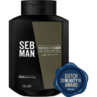 Afbeelding van SEB MAN 3IN1 Shampoo Shampoo, Heren, Maat: 250 ml, /