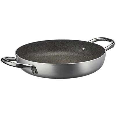 Afbeelding van BALLARINI B53T62 pan, 2 handgrepen, diameter 32 cm, professioneel graniet