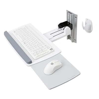 Afbeelding van Ergotron Neo Flex, Muis + Toetsenbord Accessoires, Wit