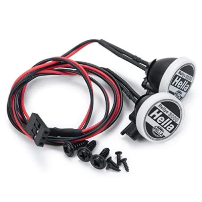 Afbeelding van AXspeed 2 stks RC Ronde LED Licht met Cover voor 1/10 TRX 4 Axiale SCX10 Tamiya CC01 D90 TF2 Auto