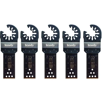 Afbeelding van kwb 709253 Invalzaagbladset 5 delig 22 mm 1 set(s)