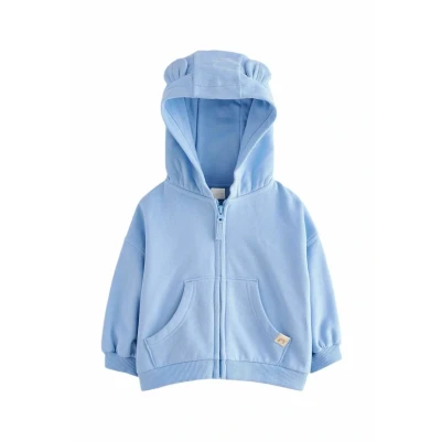 Afbeelding van Next Sweater met rits voor kinderen, Maat: 68, Blue