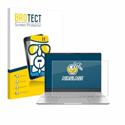 Afbeelding van BROTECT Screenprotector voor ASUS Vivobook S 14 OLED M5406 Folie Beschermfolie Beschermglas transparant
