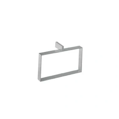 Afbeelding van Huber Square Handdoekring chroom SQ.090220.21
