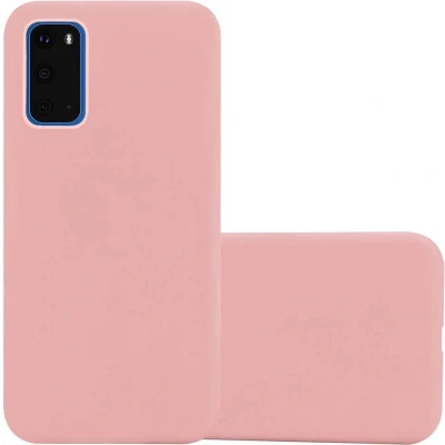 Afbeelding van Cadorabo Hoesje geschikt voor Samsung Galaxy S20 in CANDY ROZE Beschermhoes TPU silicone Case Cover
