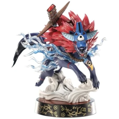 Afbeelding van Okami: Oki Wolf Form PVC Statue
