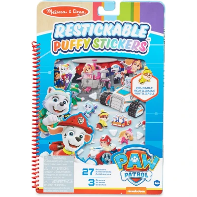 Afbeelding van Melissa &amp; Doug PAW Patrol Herplakbare Puffy Stickers Jake&#039;s berg (27 herbruikbare stickers)