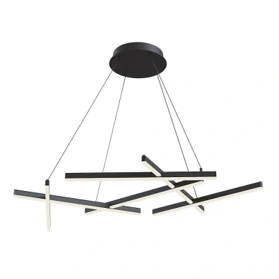 Afbeelding van Maytoni Line LED hanglamp 3.000K zwart
