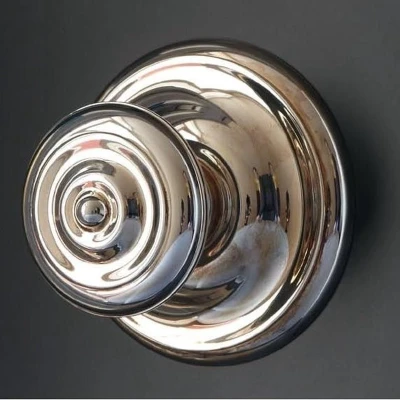 Afbeelding van Knop Piet Boon FERROVIA PB220 by massief vast op rozet gepolijst RVS